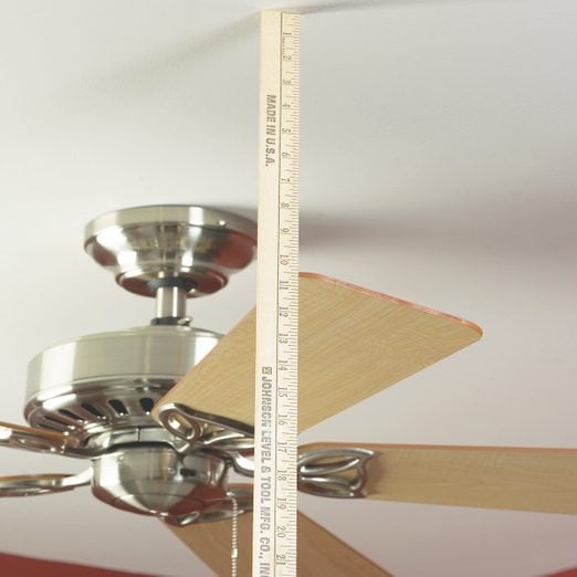 How To Balance A Ceiling Fan Diy Family Handyman - Ceiling Fan Just Stops Working