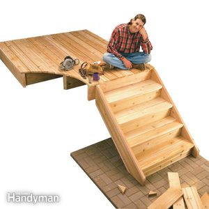 How to Build Deck Stairs