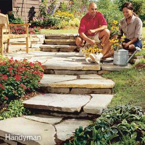 How to Build Easy DIY Steps on a Slope