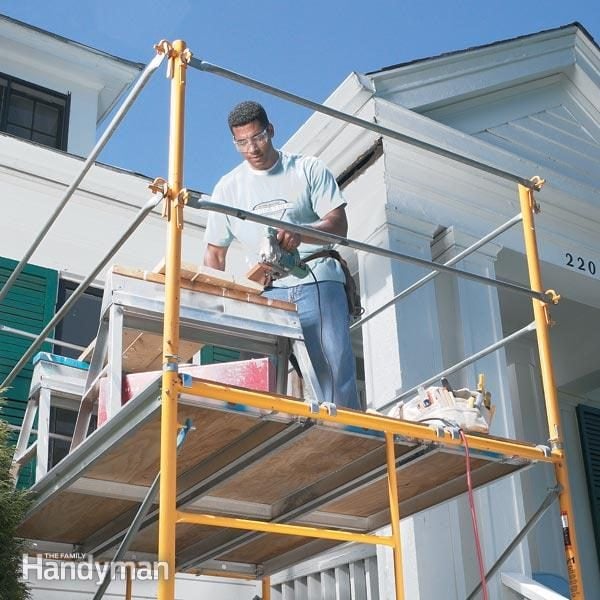 How To Secure Scaffolding in a House  