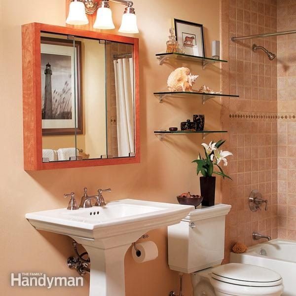 Three Bathroom Storage Ideas