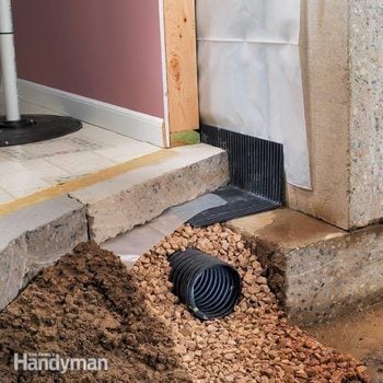 Basement Drainage Drying A Wet, Basement Interior Drain System