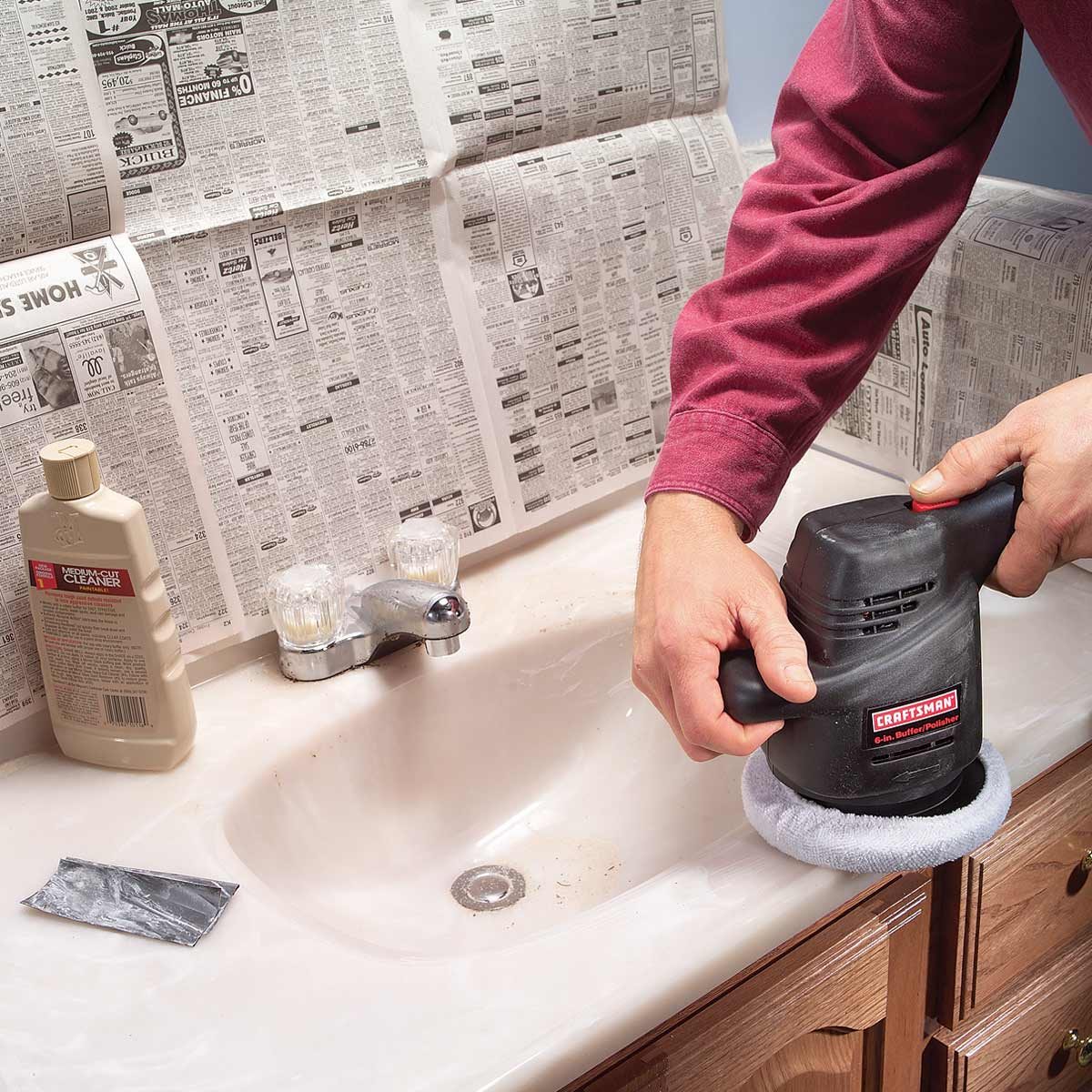 How To Renew A Scratched Countertop The Family Handyman