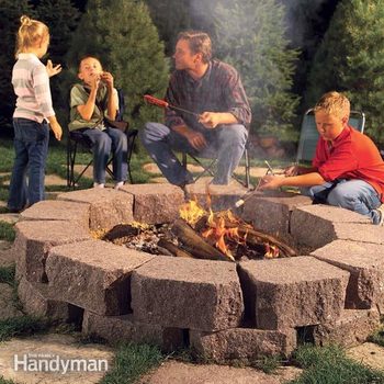 stone fire pit