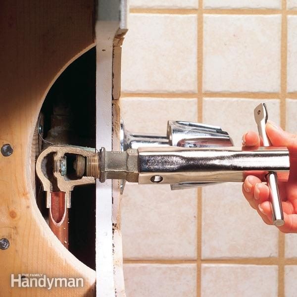 How to Fix a Leaking Bathtub Faucet — The Family Handyman