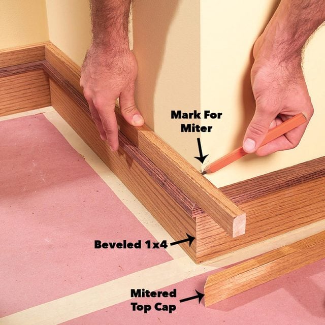 complete baseboard installation