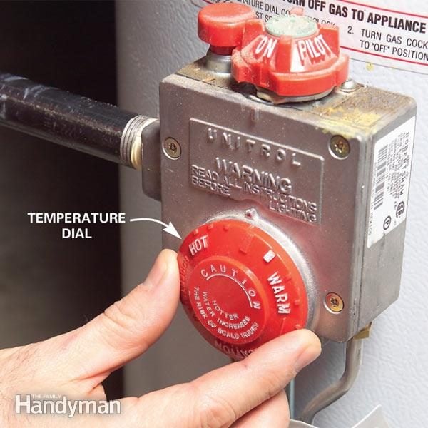How to Adjust Hot Water Heater Temperature The Family