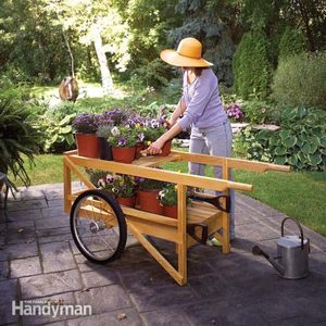 How to Construct a DIY Wooden Cart With Wheels