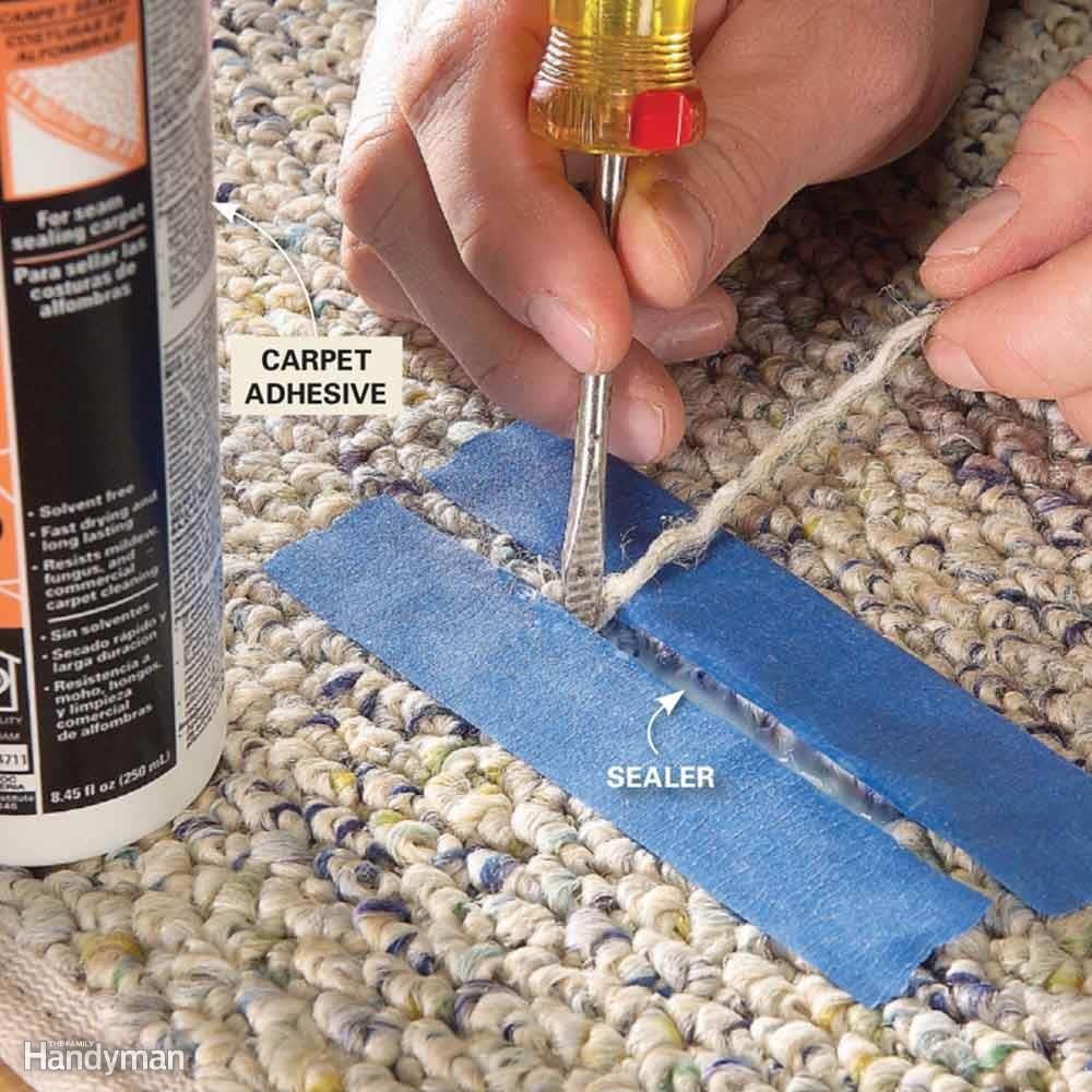 How To Repair Carpet Removing Wrinkles Family Handyman