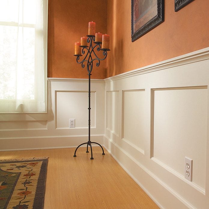 How To Build A Wainscoted Wall Diy