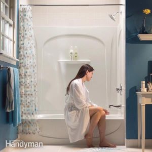 How to Install a Bathtub: Install an Acrylic Tub and Tub Surround