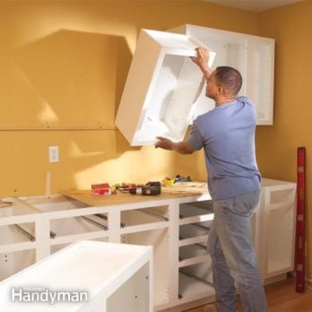Home Repair How To Fix Kitchen Cabinets