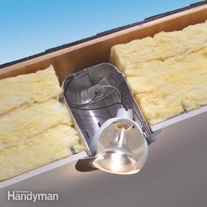 How to Use Insulated Can Lights in Ceilings