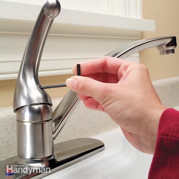 How To Repair A Single Handle Kitchen Faucet