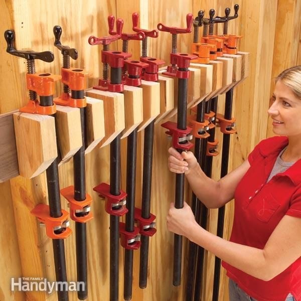 Storage: How to Store Clamps | The Family Handyman