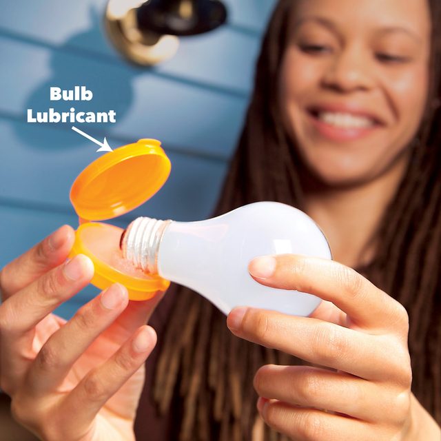 prevent stuck lightbulbs with bulb lubricant