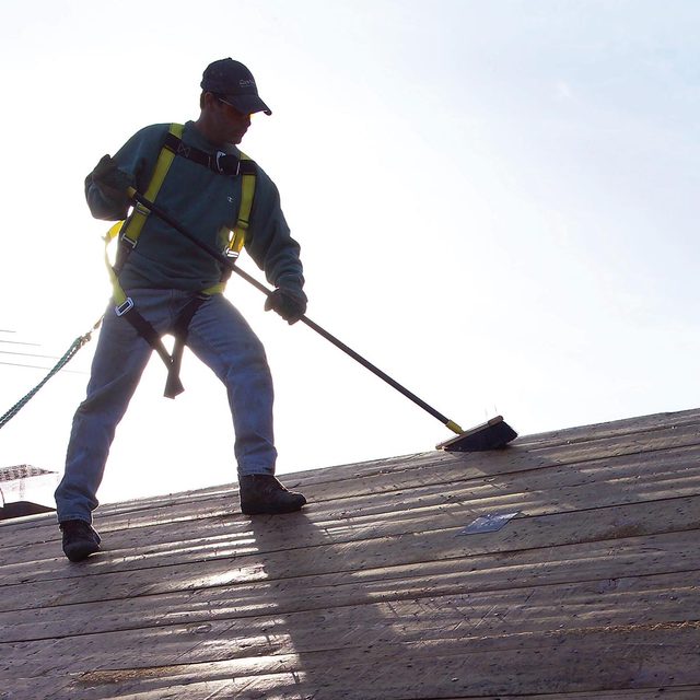 clean off roof