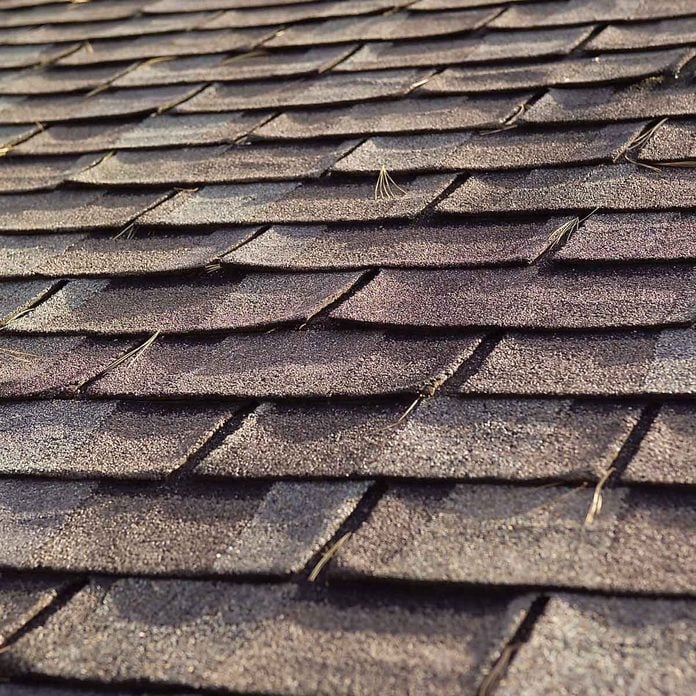 worn out shingles 