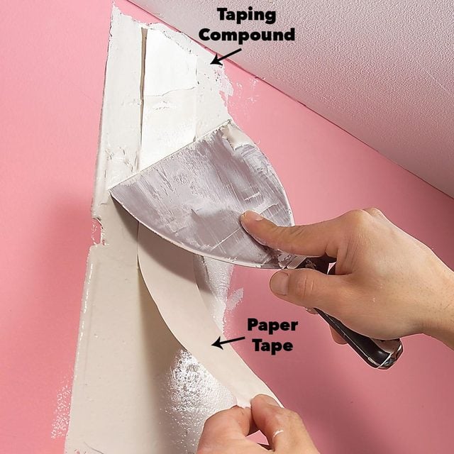 tape the gap drywall