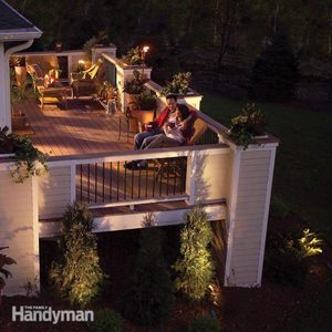 Illuminate Your Deck With Low-Voltage Light Fixtures