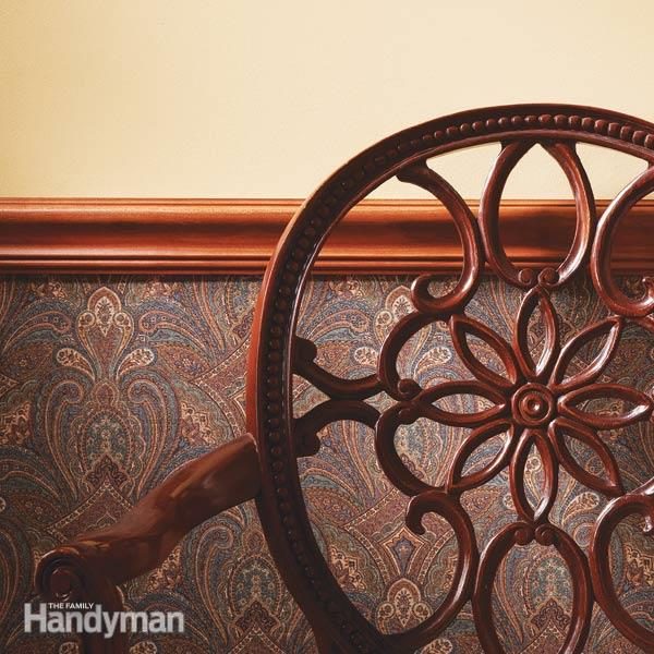 How To Install A Chair Rail Molding The Family Handyman