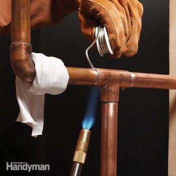 Soldering Copper Pipe (DIY) | Family Handyman