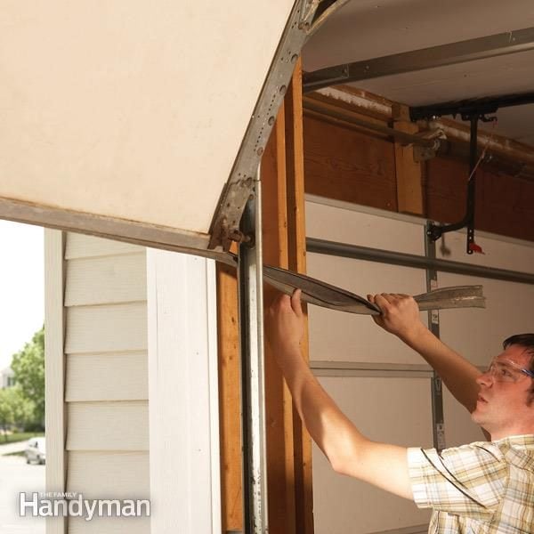 Fixing Garage Door Bottom Seal — The Family Handyman