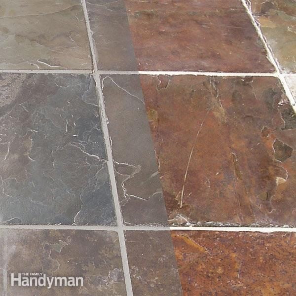 How To Remove Grout Haze From Stone Tile Family Handyman