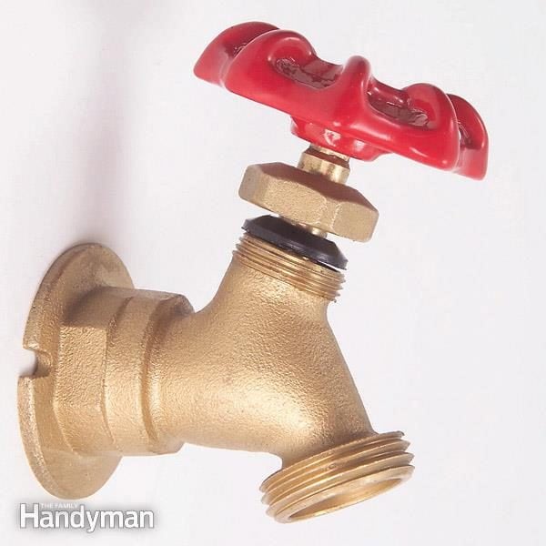 Repair A Leaky Outdoor Faucet