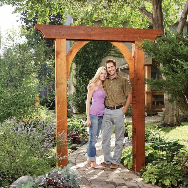 How to Build a Garden Arch (DIY) | Family Handyman