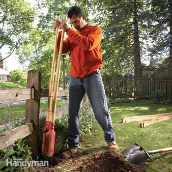 replace split rail fence