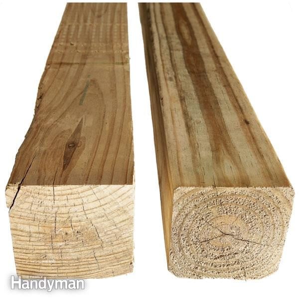 Choosing 4x4 Wood | The Family Handyman