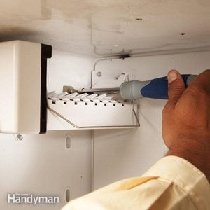 How to Repair and Replace a Refrigerator Icemaker