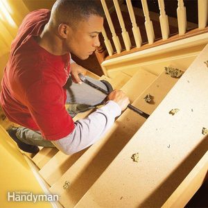 How to Repair Squeaky Stairs