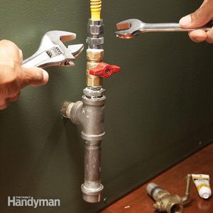 How to Connect Gas Pipe Lines