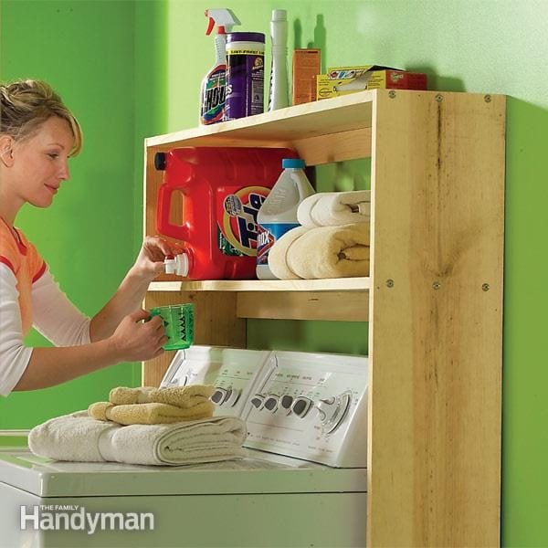 Easy Shelf Ideas Tips For Home Organization The Family Handyman