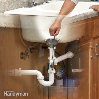 How To Unclog A Sink Drain With A Plunger Drain Snake