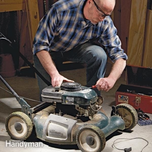 Lawn Mower Repair: Broken Cord | The Family Handyman ez go wiring diagram engine 