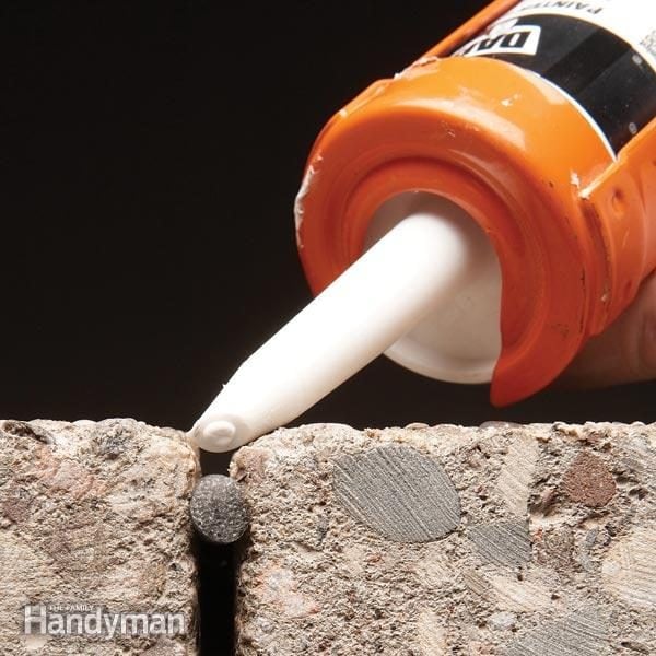 How to Caulk Concrete | The Family Handyman
