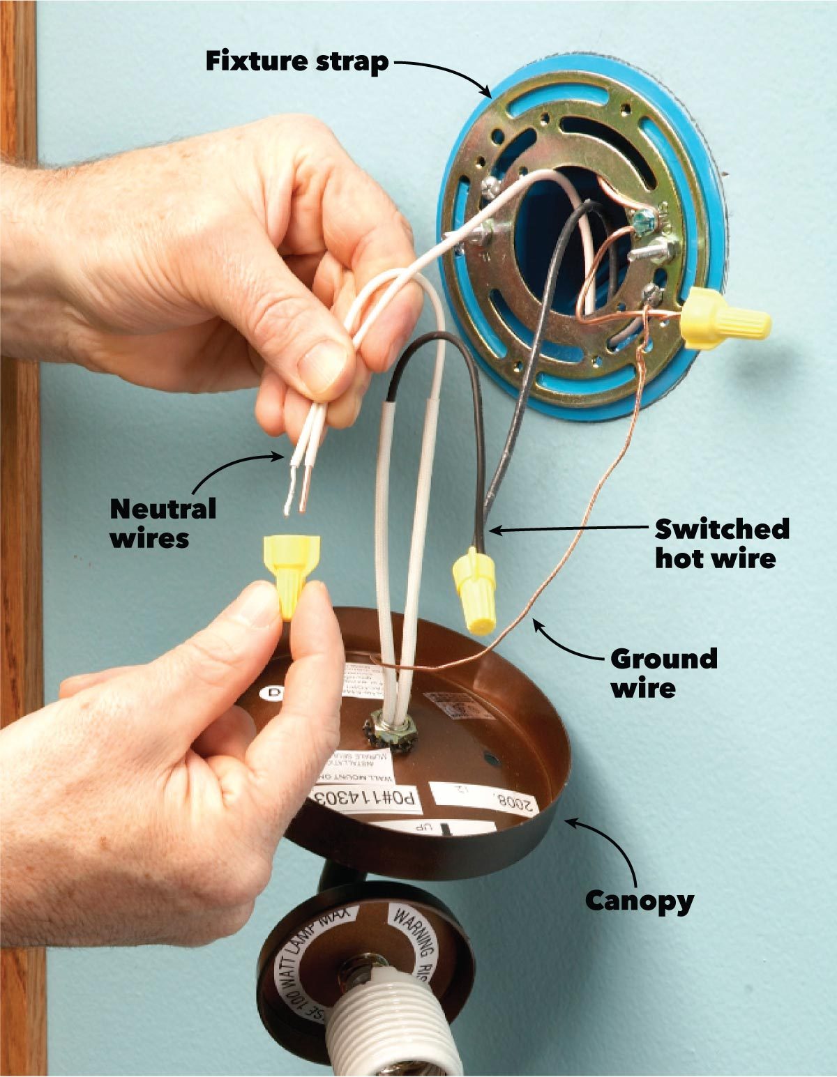 Wiring A Light Fixture With 4 Wires | MyCoffeepot.Org