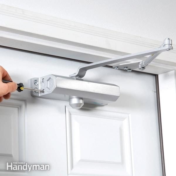 Install a Hydraulic Door Closer | The Family Handyman