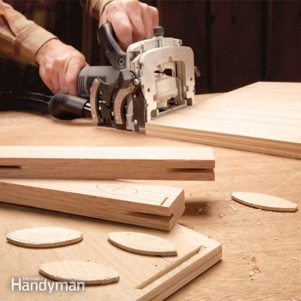 Building Cabinets with Biscuit Joints | The Family Handyman