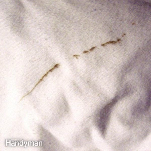Stain Removal on Clothes Stained by Washer