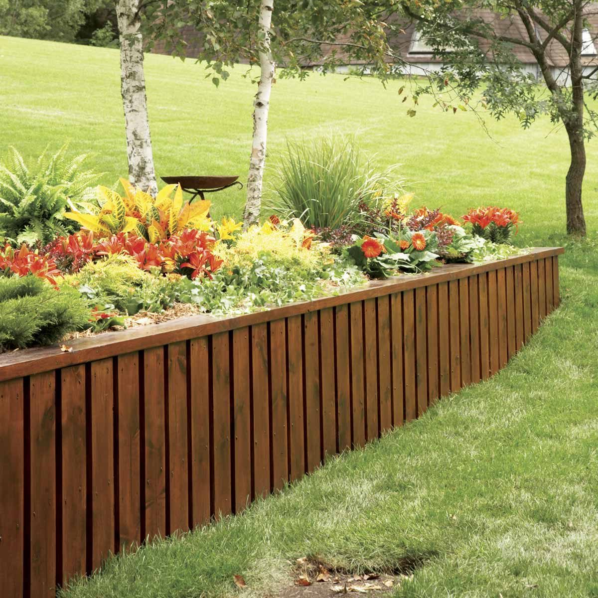 How To Build A Retaining Wall Diy, Landscaping Block Ideas