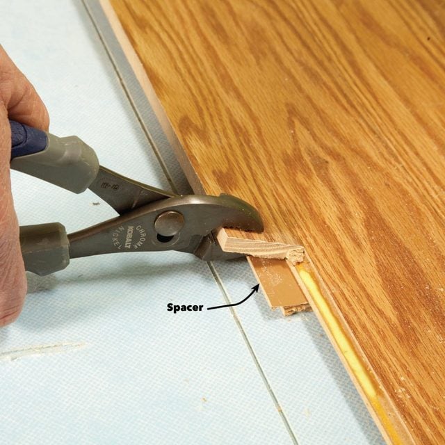 replace glued laminate planks