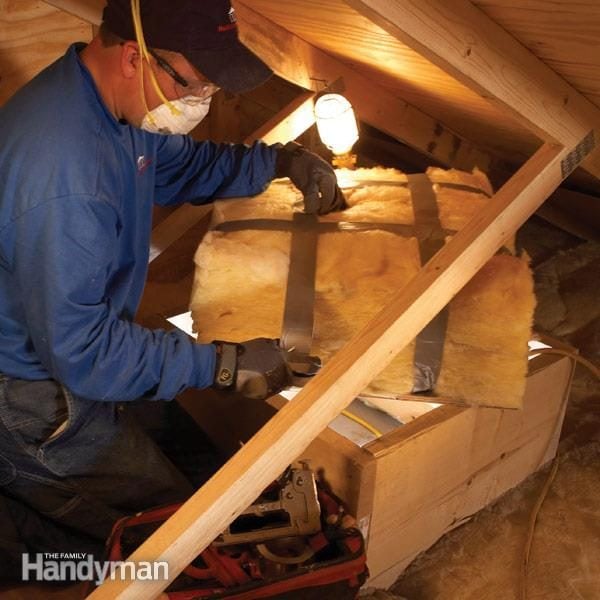 How to Insulate an Attic Door