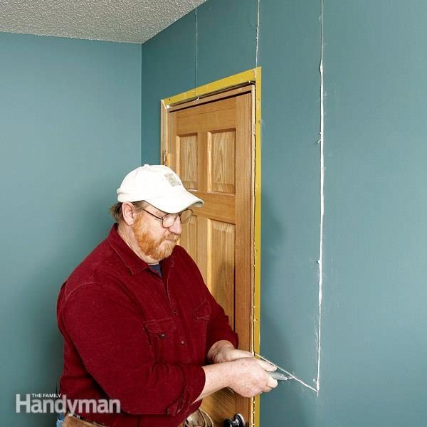 Drywall Repair How To Fix Cracks