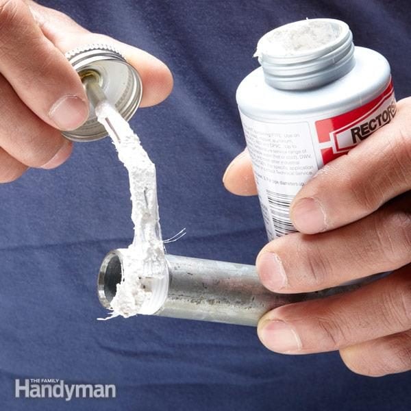 Prevent Leaks With Pipe Dope