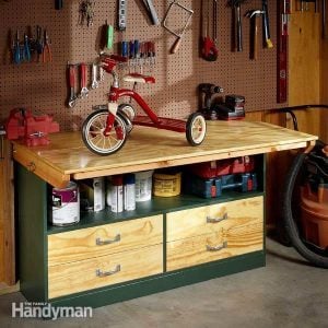 Simple Workbench Plans Family Handyman