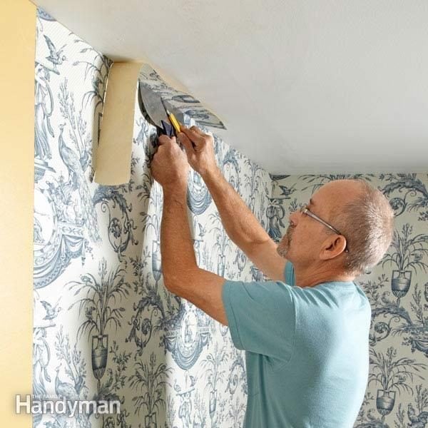 How To Install Wallpaper Diy Family Handyman
